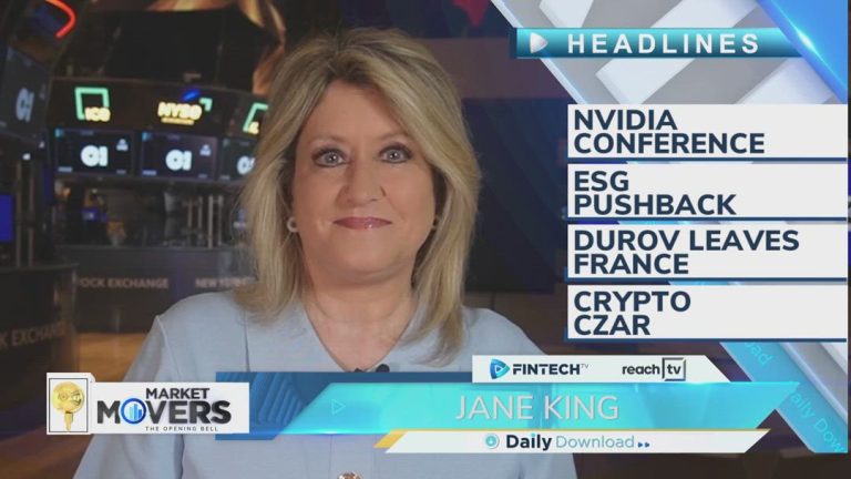 Nvidia conference, ESG pushback, Durov leaves France, Crypto Czar