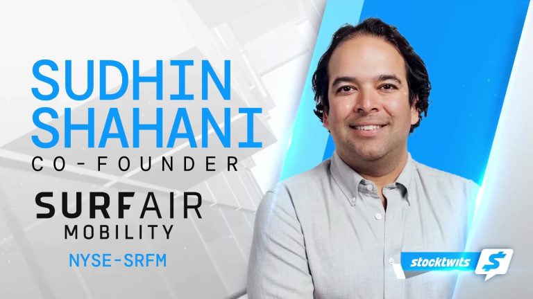 Inside Surf Air Mobility ($SRFM) with Co-Founder Sudhin Shahani | Stocktwits Executive Interview