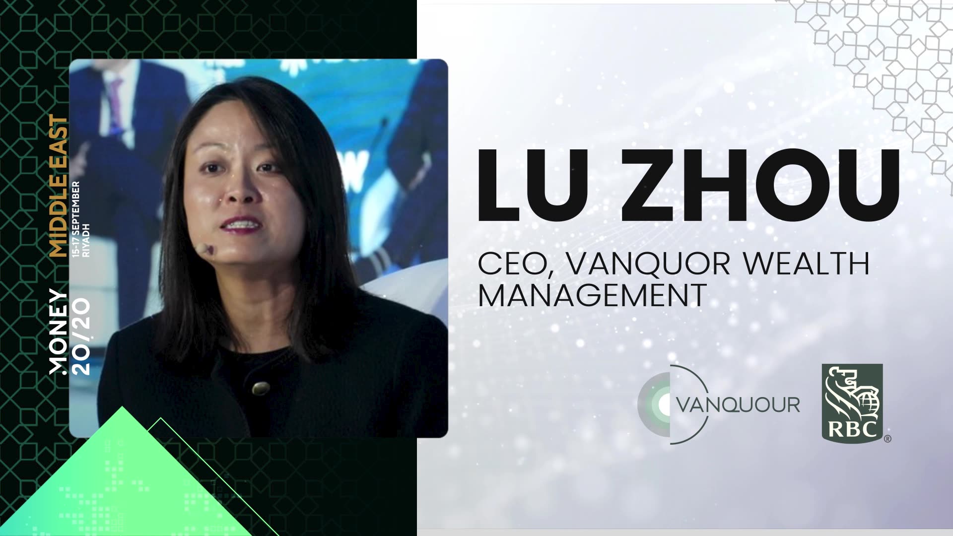 Wealth Management Insights from Lu Zhou in the Middle East