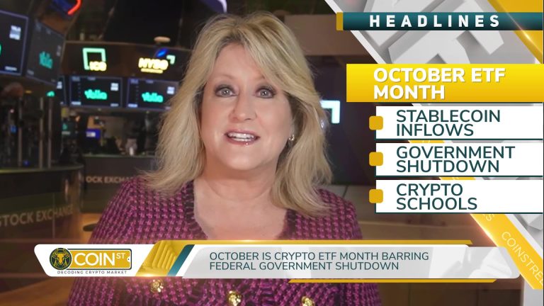 October ETF month, Stablecoin inflows, Government shutdown, Crypto schools