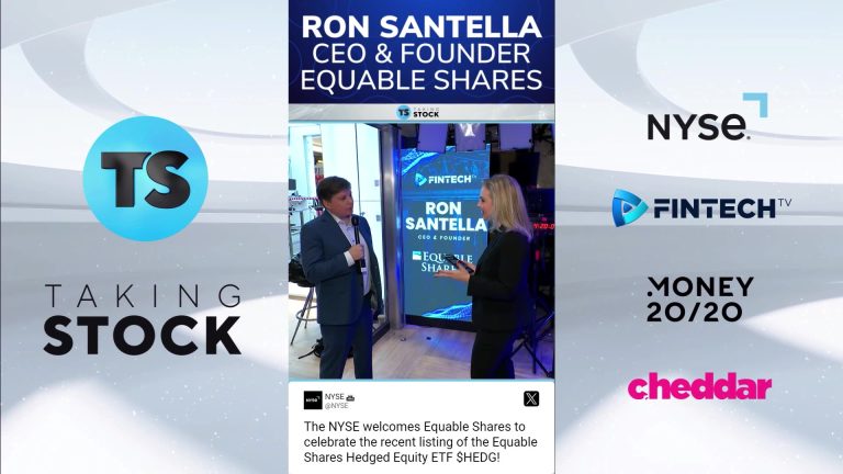 Equable Shares CEO Rings NYSE Bell as Firm Launches HEDG ETF