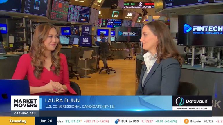 Laura Dunn Leans Into Crypto Policy as Campaign Issue