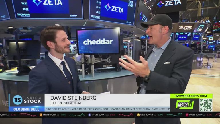 Zeta Global Rings Closing Bell as Athena AI Platform Debuts