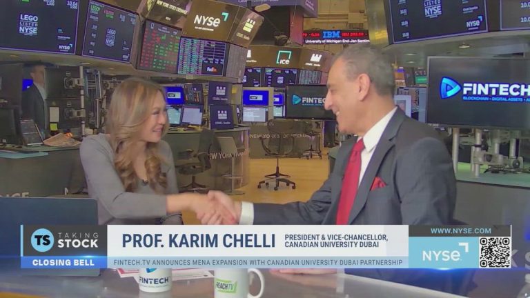 FINTECH.TV Partners with Canadian University Dubai to Launch New Studio for Middle East Coverage