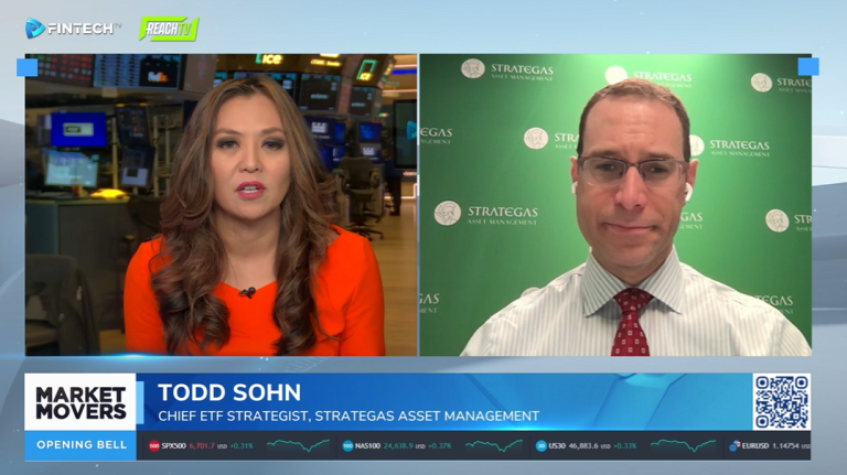 Markets Near All-Time Highs, But Financial Stocks Are Falling Fast: Insights from Todd Sohn