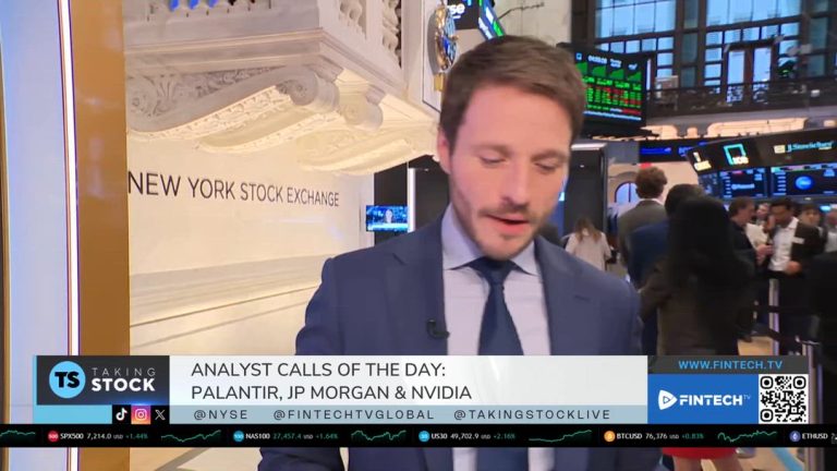 Analyst Calls of The Day: Palantir, JP Morgan & Nvidia