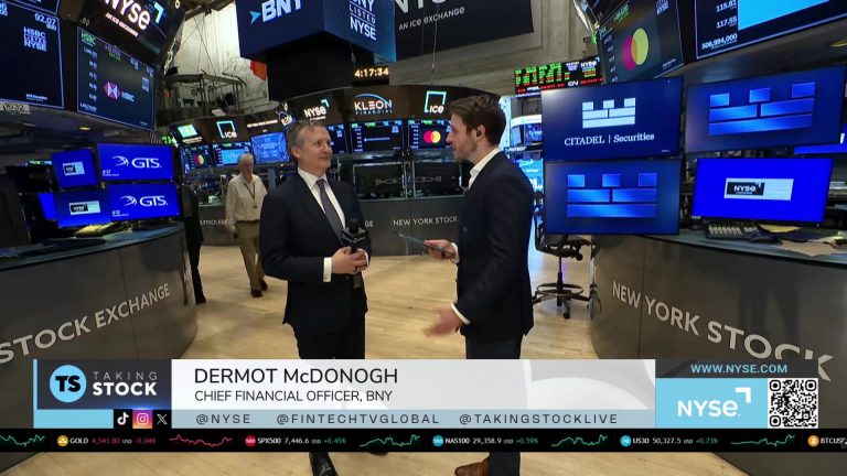 BNY Rings the Closing Bell at Record Highs