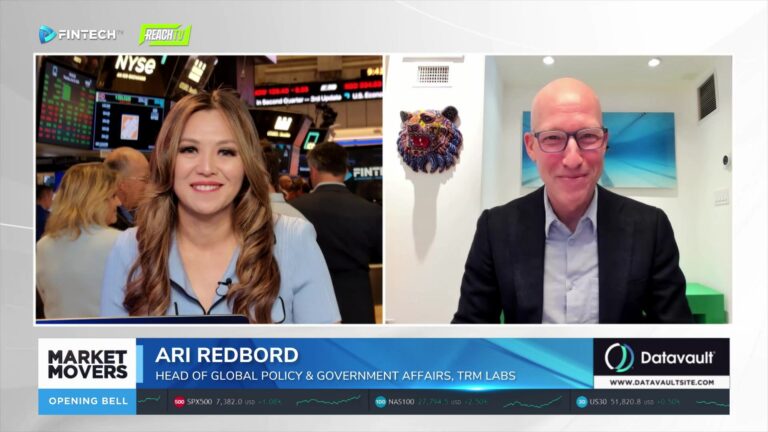 Ari Redbord appears on Market Movers from TRM Labs as the discussion turns to the CLARITY Act and crypto crime.
